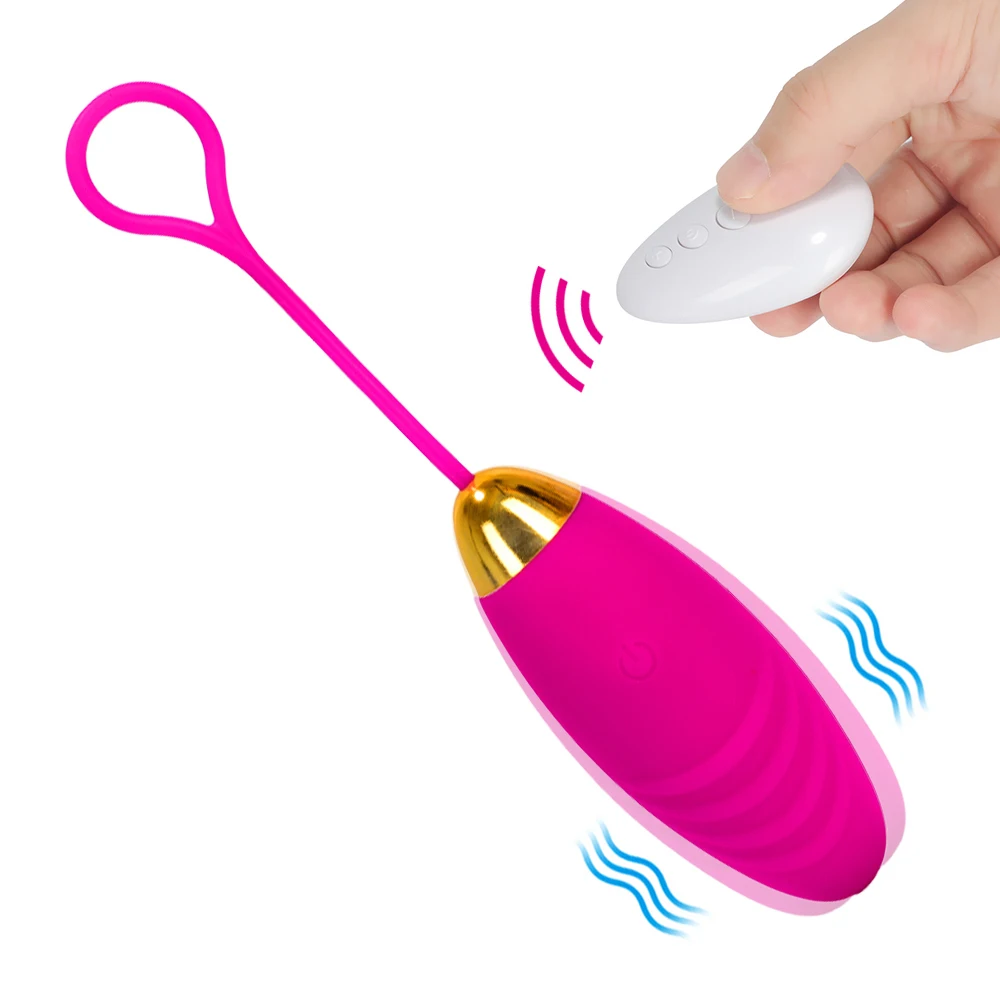 Wireless Remote Control Bullet Vibrators for Women 10 Speed USB Vibrating Jump Eggs Kegel Vaginal Ball Adult Sex Toys | Красота и