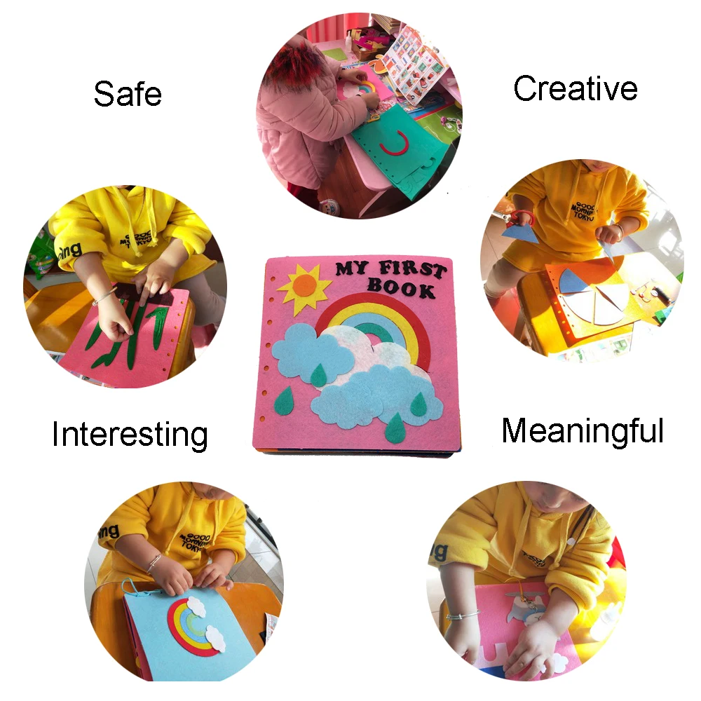 Монтессори Раннее Образование ребенок довольно книга домашнее изображение