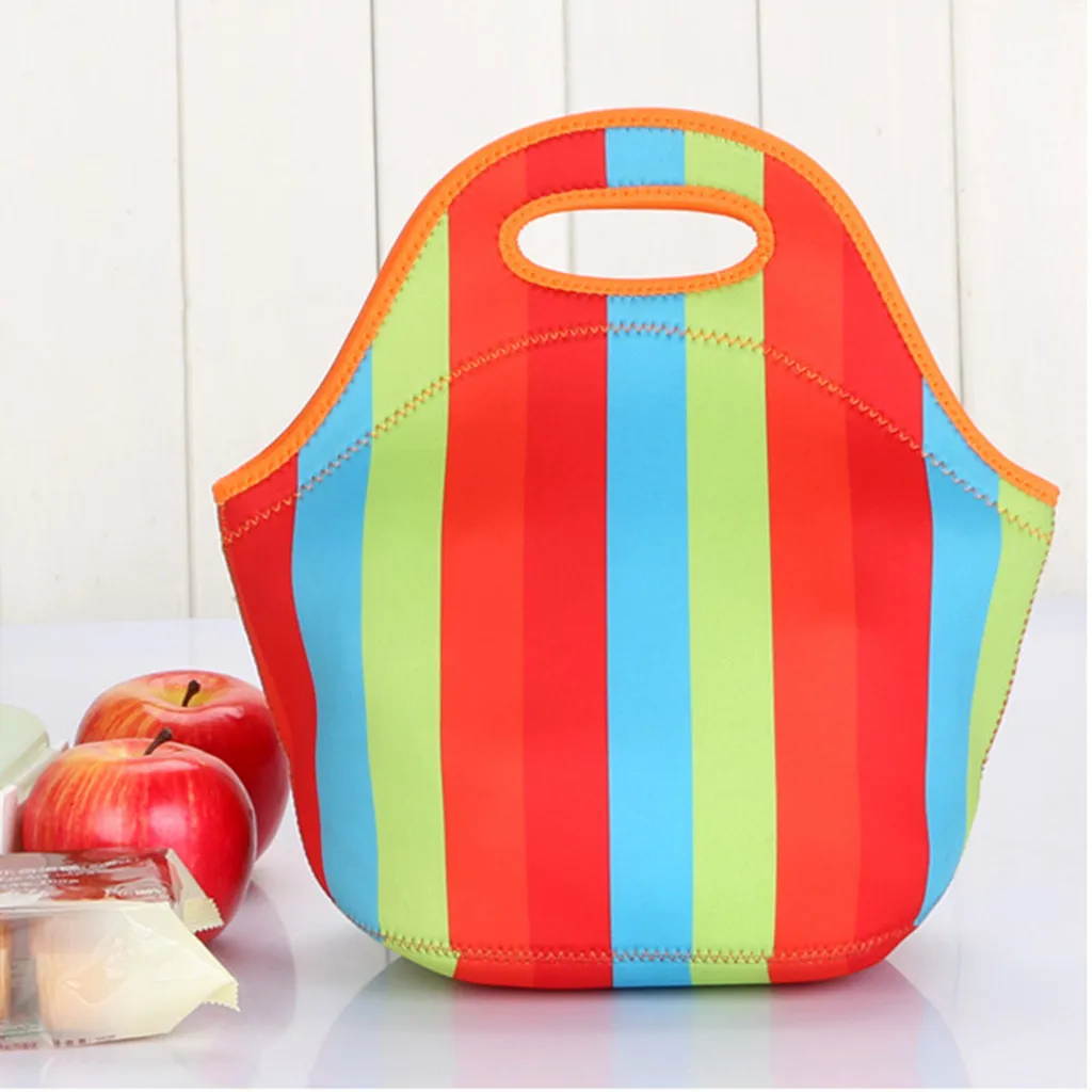 

Neoprene Lunch Tote Bag Insulated Waterproof Lunch Box for Women Adults Kids Cooler Lunch Box Portable Bags