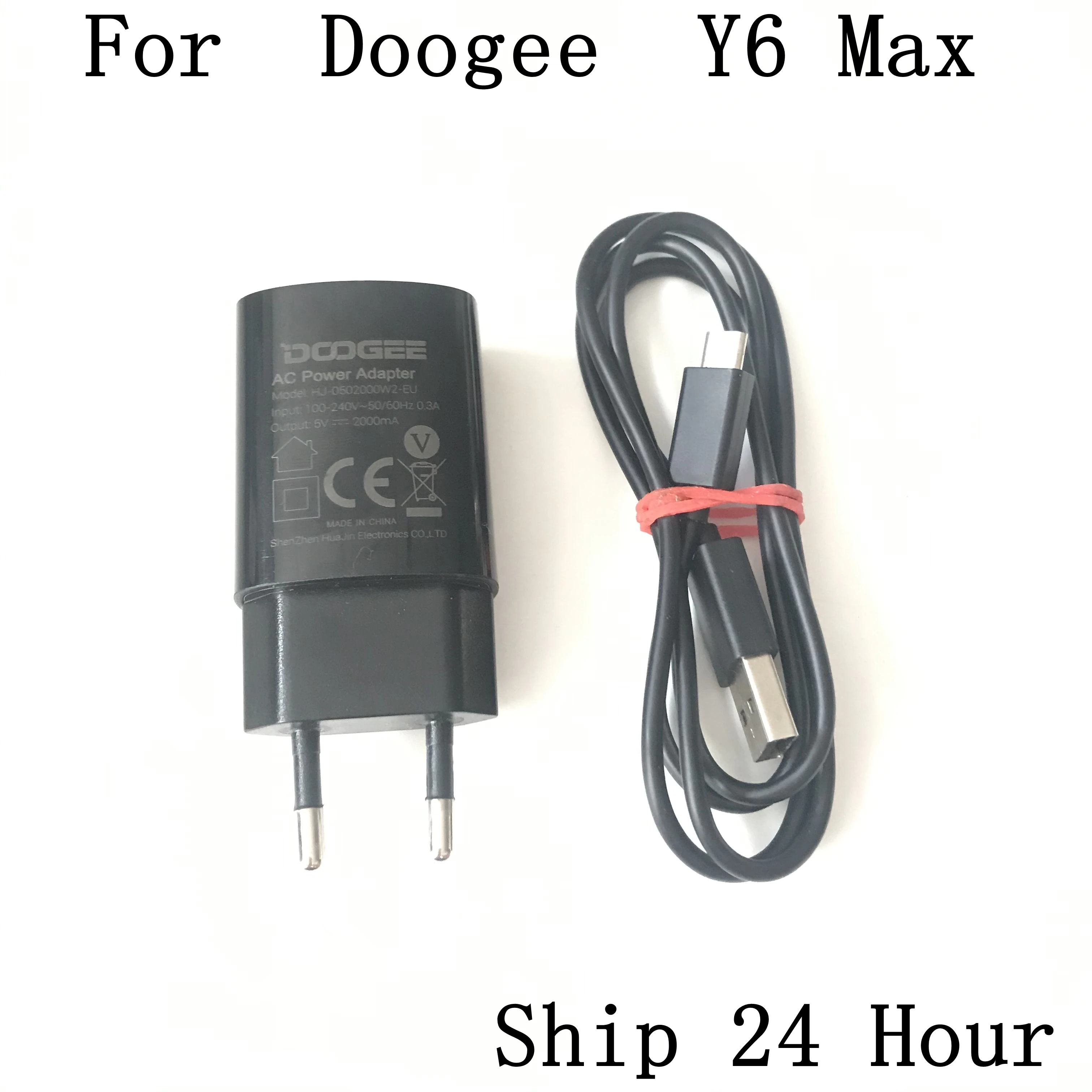Зарядное устройство для путешествий + USB Кабель Для Doogee Y6 Max|Комплекты аксессуаров
