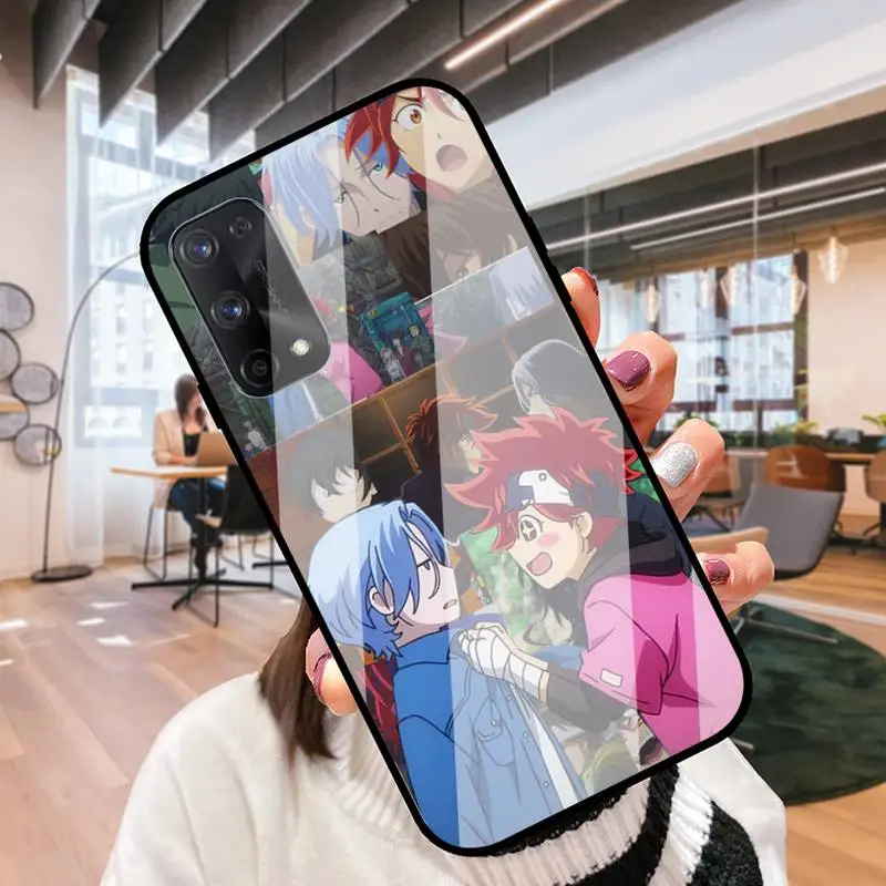 Стеклянная оболочка sk8 the infinity чехол для телефона Oppo R9 11 17 PRO F5 7 9 A5 37 57 59 83 |