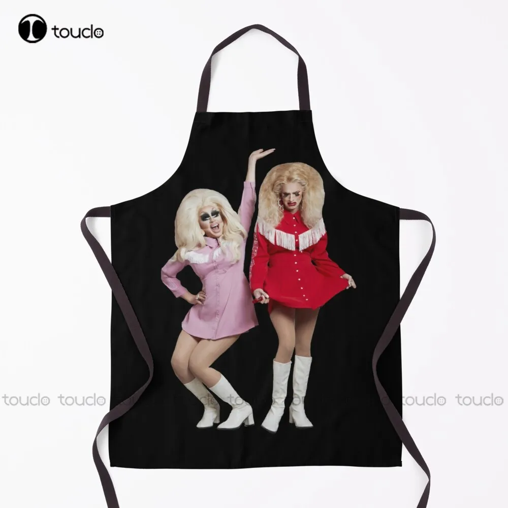 

New Trixie And Katya Book Photoshoot Unhhhh Apron Grilling Aprons For Men Unisex