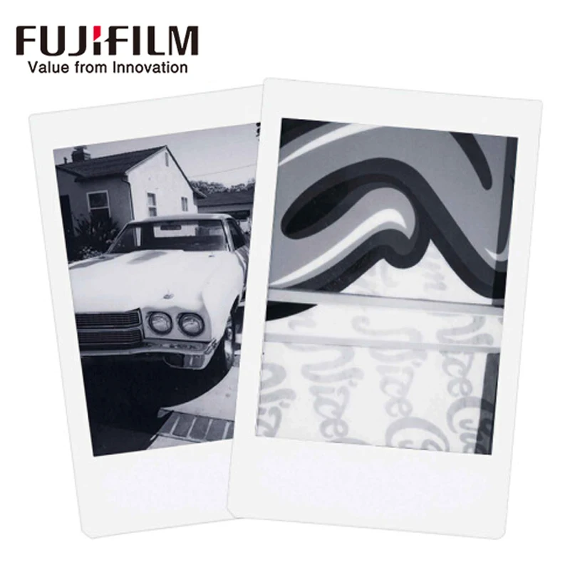 10 листов Fujifilm Fuji Instax Mini черно белая монохромная пленка для мгновенной камеры 8 70 7s