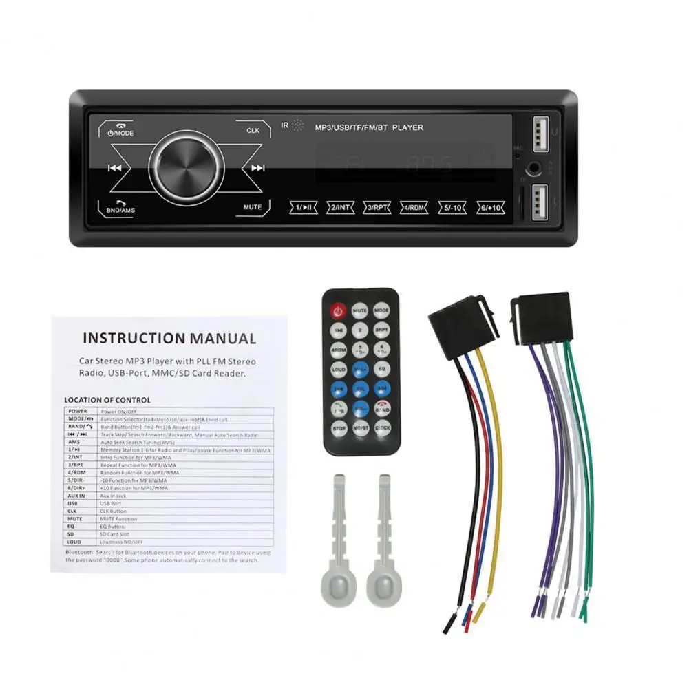 

SWM-M10 Car Radio Stereo Player Digital Bluetooth Car MP3 USB Player for Automotive Radio Stereo Audio Music Autoradio Player