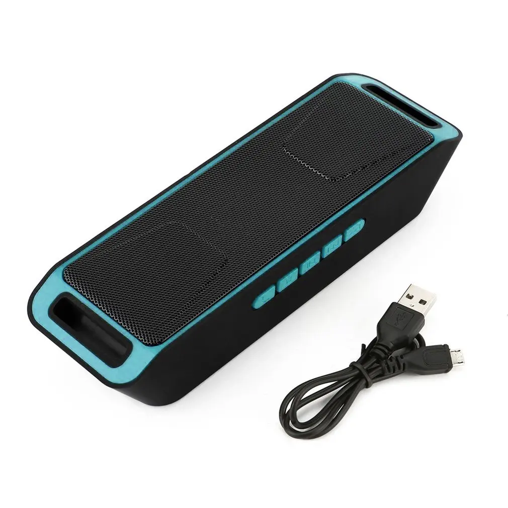 S208 Bluetooth динамик беспроводной Recharegable стереофонические громкоговорители usb