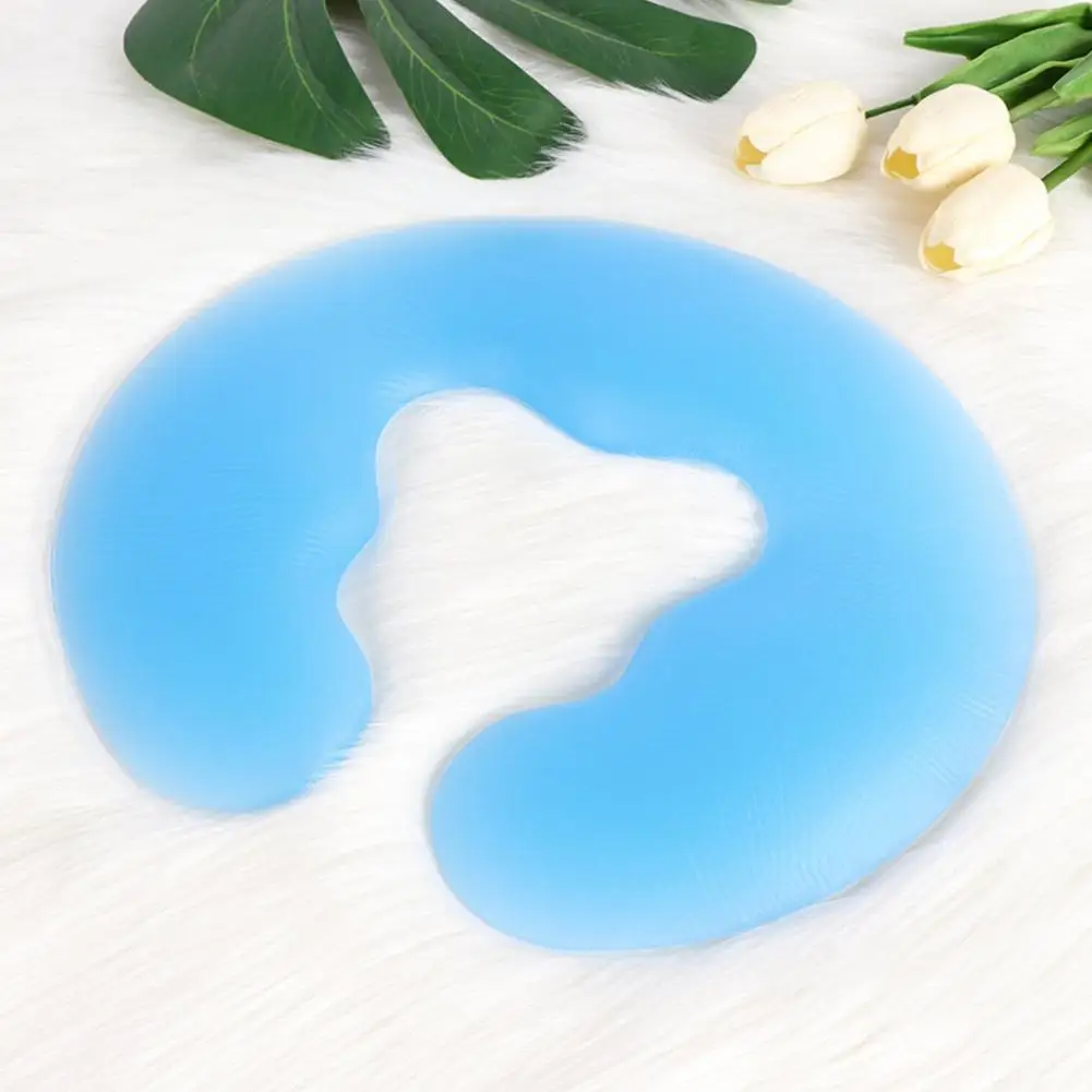

Foam SPA Massage Bed Table Face Down Rest Cradle Cushion Silicone SPA Massager U Pillow Cushion Pad