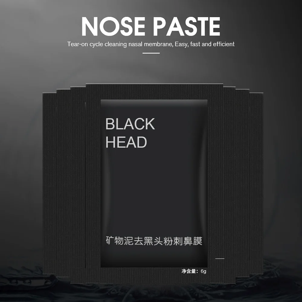 Маска для лица 5 шт./лот удаления черных точек и акне на носу | Красота здоровье