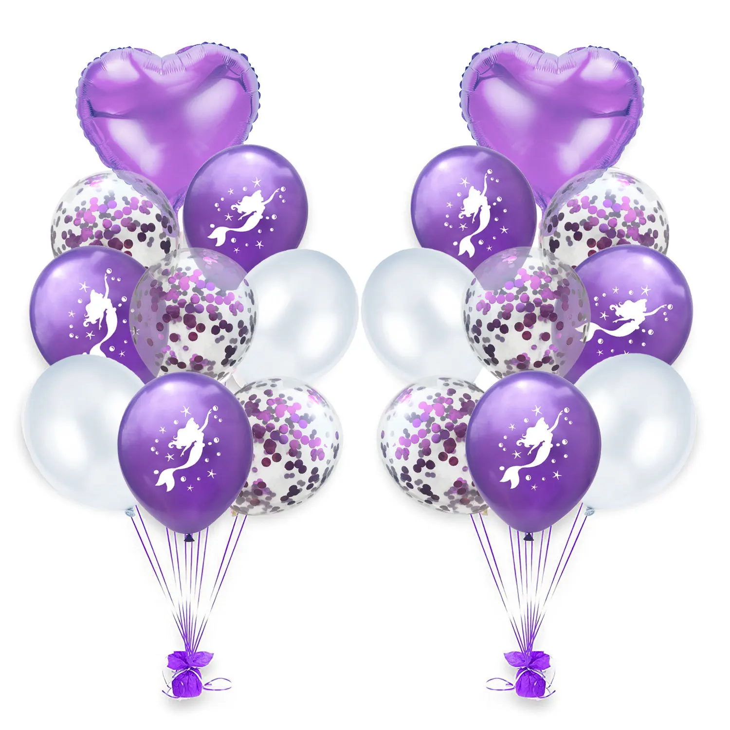 1 комплект 18 дюймов алюминиевая фольга любовь единорог Русалка воздушный шар