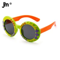 jm round polarized kis sunglasses for boys girls t1890