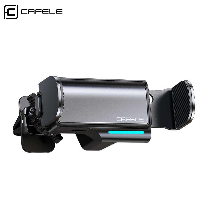 new cafele automatic intelligent car phone holder stand air vent suction cup base windshield dashboard car phone mount free global shipping