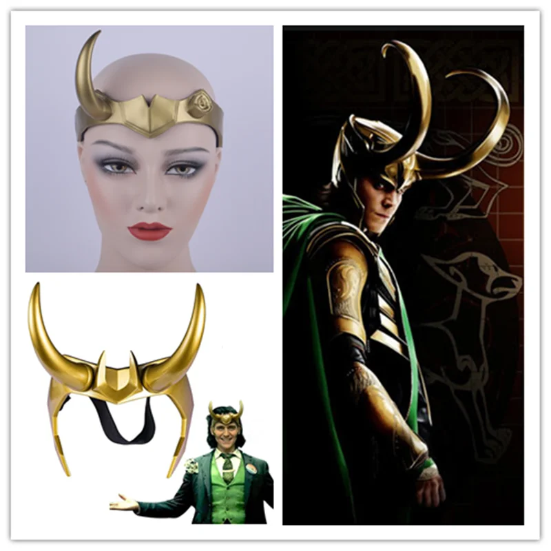 Костюм для косплея супергероя Loki из ПВХ мужская маска взрослых Хэллоуина женщин