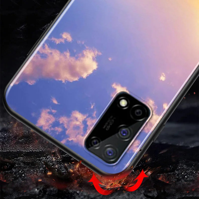 

Natural flower For Honor X10 5G 10X 10i 10 9C 9S 9A 9i 9N 9X Pro 9 Lite Phone Case