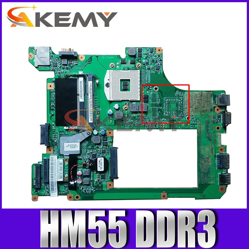 

Laptop motherboard For LENOVO Ideapad B560 Mainboard 10203-1 HM55 DDR3