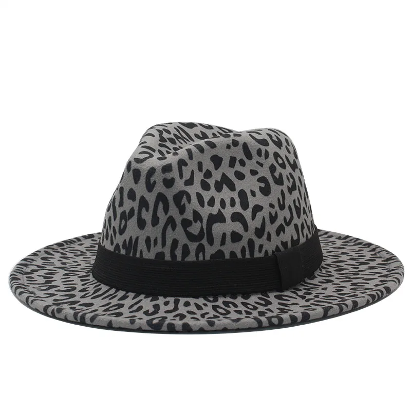 Seioum Fedora Hat Men Women Imitation Woolen Winter Women Felt Hats Men Fashion Black Top Jazz Hat Fedoras Chapeau Sombrero Muje
