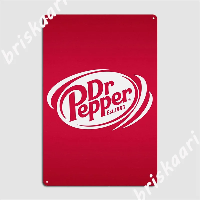 

Металлическая матовая металлическая фотография Dr Pepper