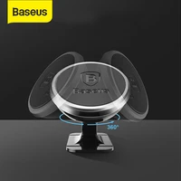baseus magnetic car holder for iphone samsung universal phone holder stand in car 360 degree rotation car phone holder mount