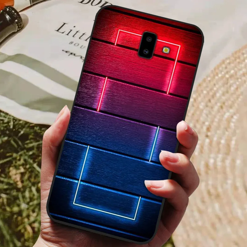 For Samsung J6 J6+ 2018 Case Silicon Back Cover Phone Case For Samsung Galaxy J6Plus 2018 J6+ J6 Plus J610 J 6 Soft bumper Funda