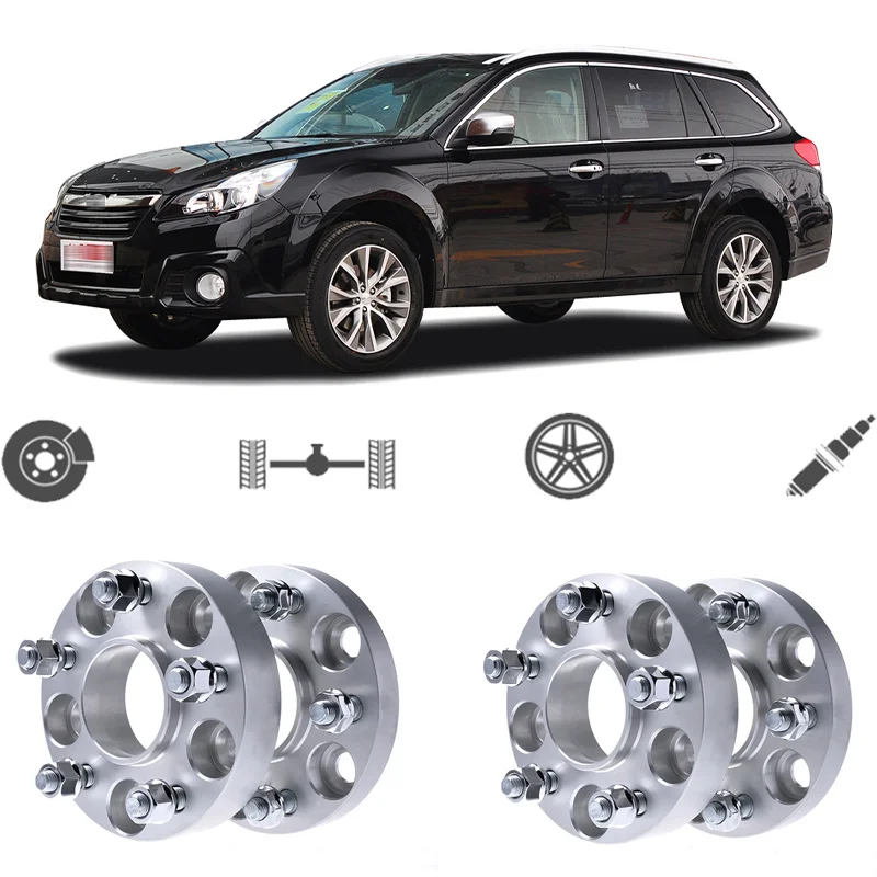 

Teeze 4pcs 5X100 56.1CB 25mm Thick Hubcenteric Wheel Spacer Adapters For Subaru Series