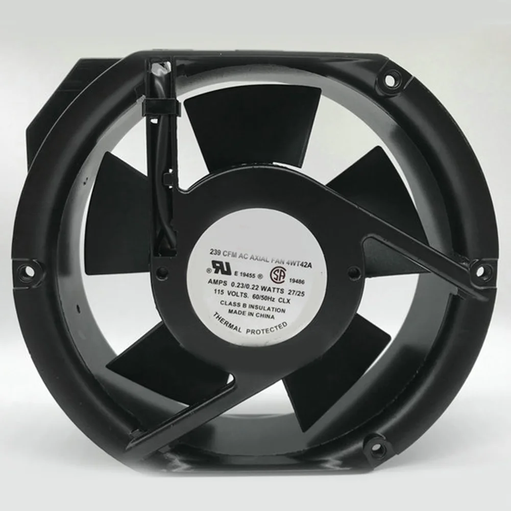 

Для Dayton 4WT42A 239 CFM AC осевой вентилятор 115 в 0,23/A охлаждающий вентилятор