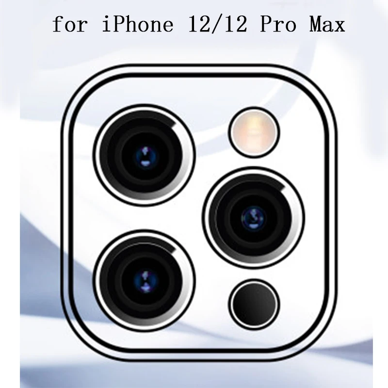 

Модная Защитная пленка для экрана камеры для iPhone 12/12 Pro, закаленное стекло, защитная пленка для экрана для iPhone 12 Pro Max, защитные пленки