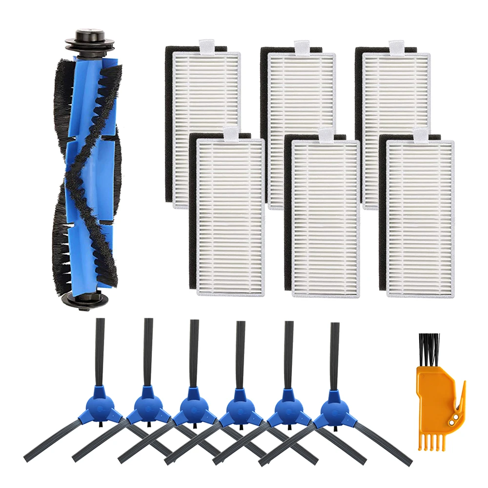 

Hepa Filter Kit Side Brush Set for Eufy Robovac 30 Room Cleaning irobot Parts Side Brush Replacement with Brush Clean