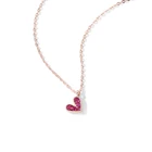 Модное ожерелье серебряного цвета в форме сердца с бриллиантами Женская цепочка с кисточкой Подвески для женщин ювелирные изделия для вечерние подарок