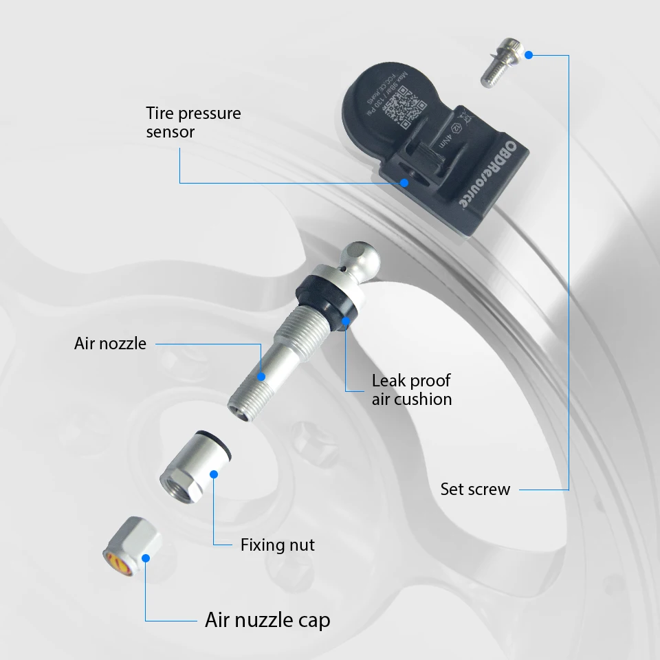 Программирование датчиков tpms