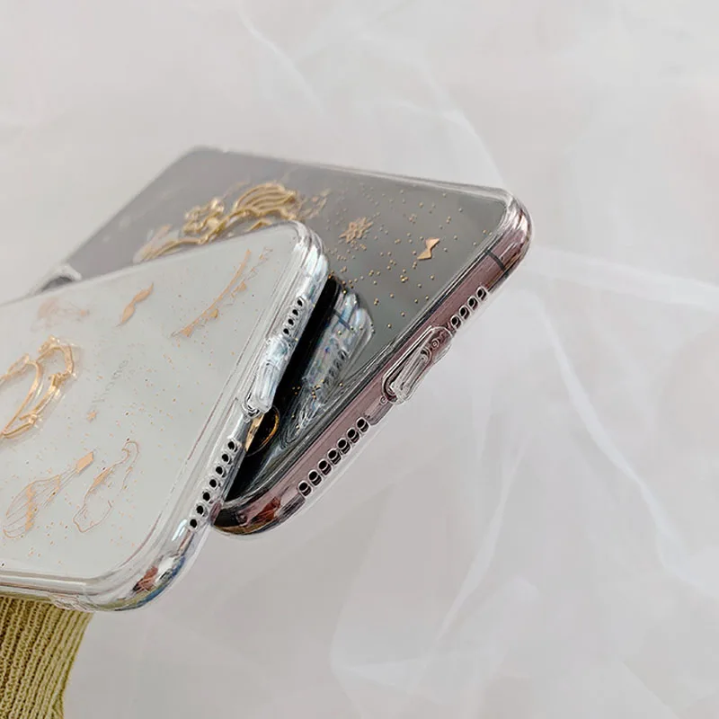 From Jenny фантазия троянским конем принт для iPhone x xr xs max 6 6s 7 8 Plus мультфильм Прозрачный мобильный телефон ТПУ Мягкий защитный чехол