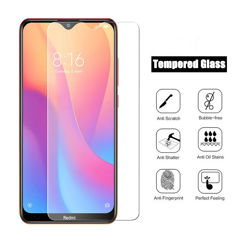 Защитное стекло 9H для телефона на Xiaomi Redmi Note8 8 t Pro Безопасность Экран протекторы