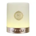 Динамик для Корана, цветной, беспроводной, Bluetooth-совместимый, USB, FM-радио, регулируемый, с маленькой светодиодной лампой, сенсорный пульт дистанционного управления, подарок для дома