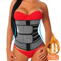 neoprene sauna shaper waist trainer corset sweat slimming belt for women weight loss compression trimmer workout fitness