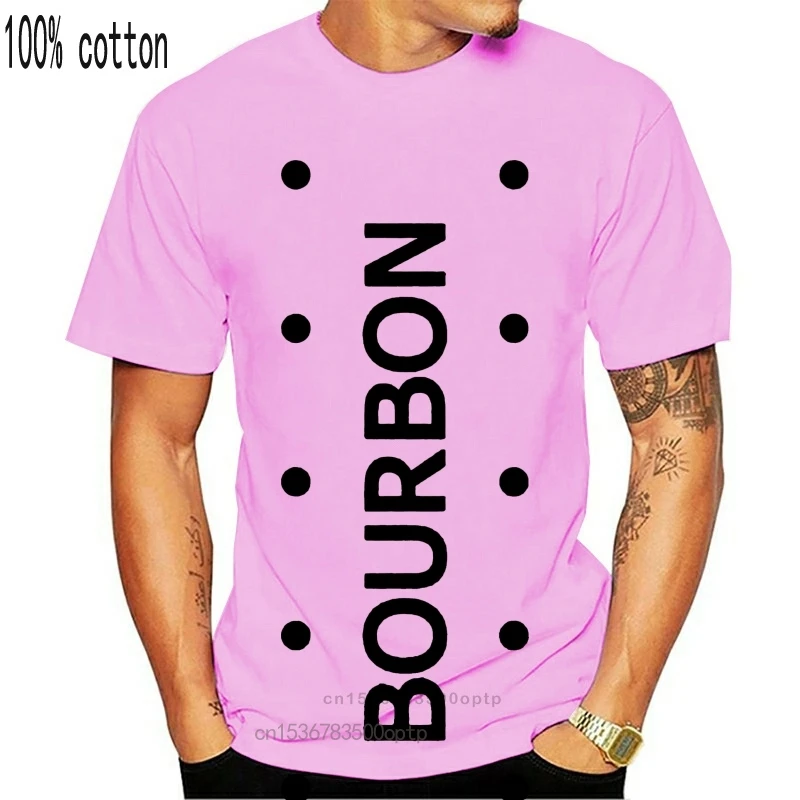 

Новинка смешной костюм Бурбон бисквит шутка мужская женская детская футболка уличная одежда футболка
