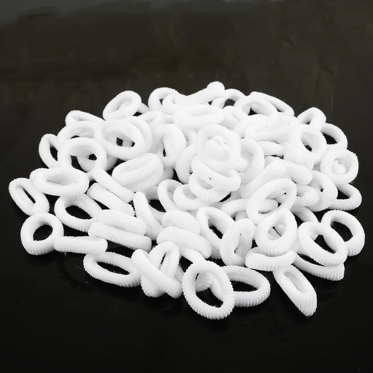 2cm 100pcs 40/100 шт. для девочек маленькое кольцо нейлон резинки для волос хвост держатель резиновый трос резинка для волос галстук Резинки Детские аксессуары для волос Головные уборы - Цвет: 2cm 100pcs