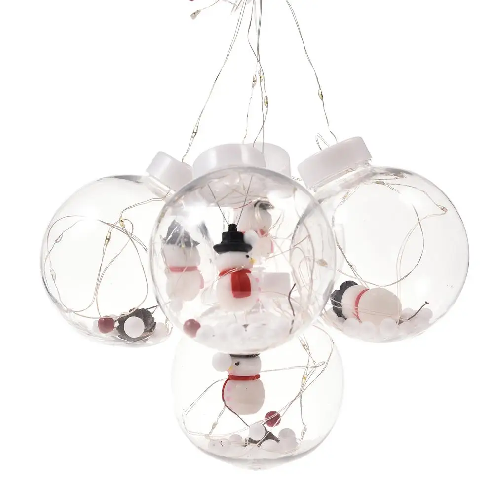 Рождественская гирлянда-занавеска в виде шара уникальная атмосфера теплые