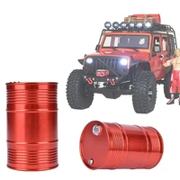 metal oil drum fuel tank container for 110 rc 4wd d90 scx10 rock crawler rc car decor accessories