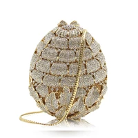 newest women evening bags party pineapple handbag diamonds elegant purses luxury clutch bridal wedding party crystal purses bag