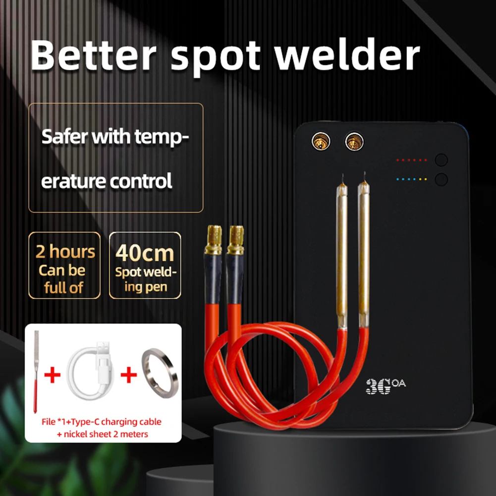 

Adjustable 6 Gears Handheld Spot Welder 5000mAh Spot Welding Machine for 18650 Lithium Battery Welding Equipment