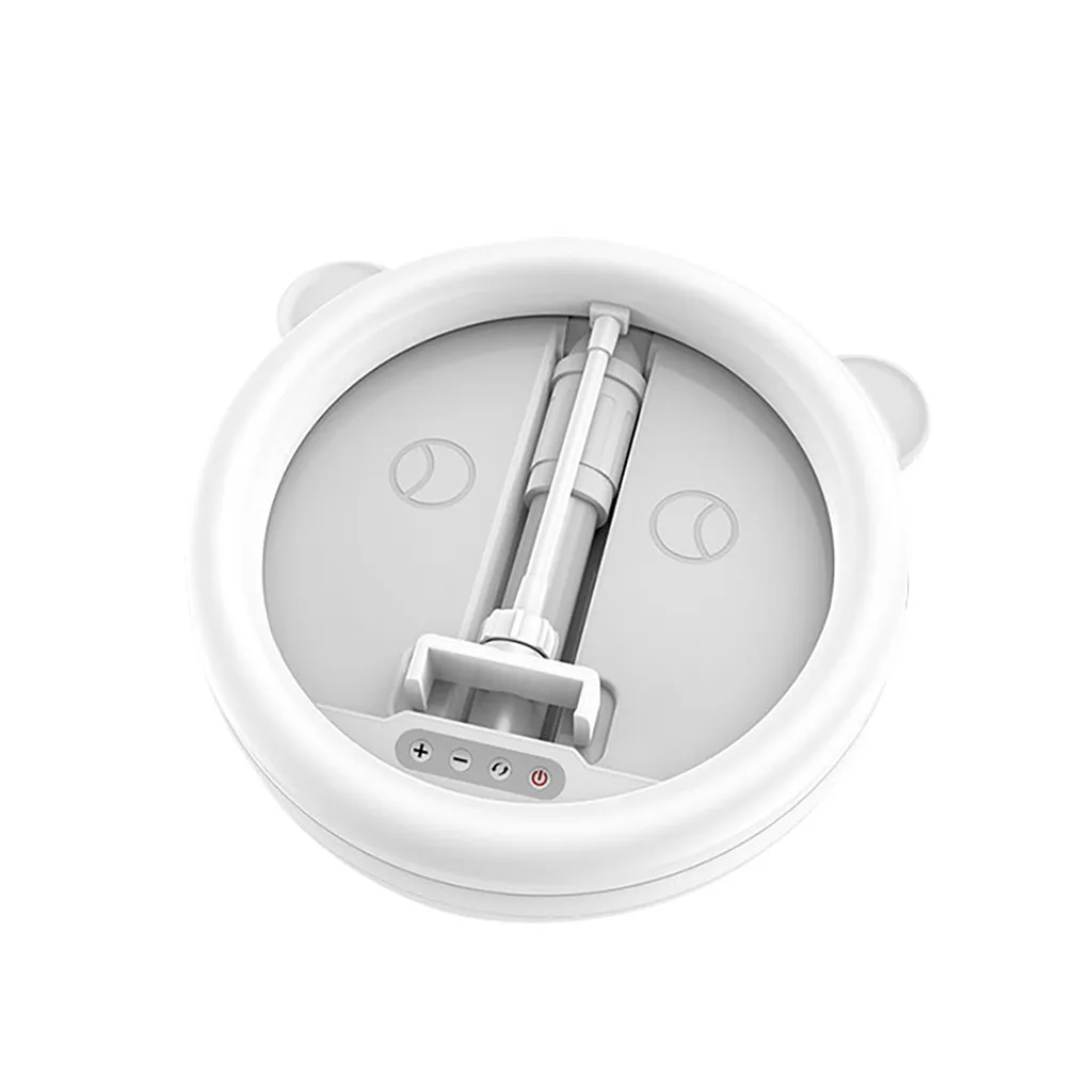 

Cute LED Selfie Ring Light with Phone Holder Photography Dimmable Video Live Photo Studio Light for Makeup Phone Camera