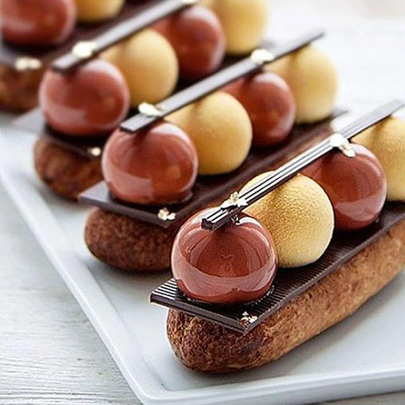 1 шт. антипригарная силиконовая круглая форма в форме шарика мини для трюфеля