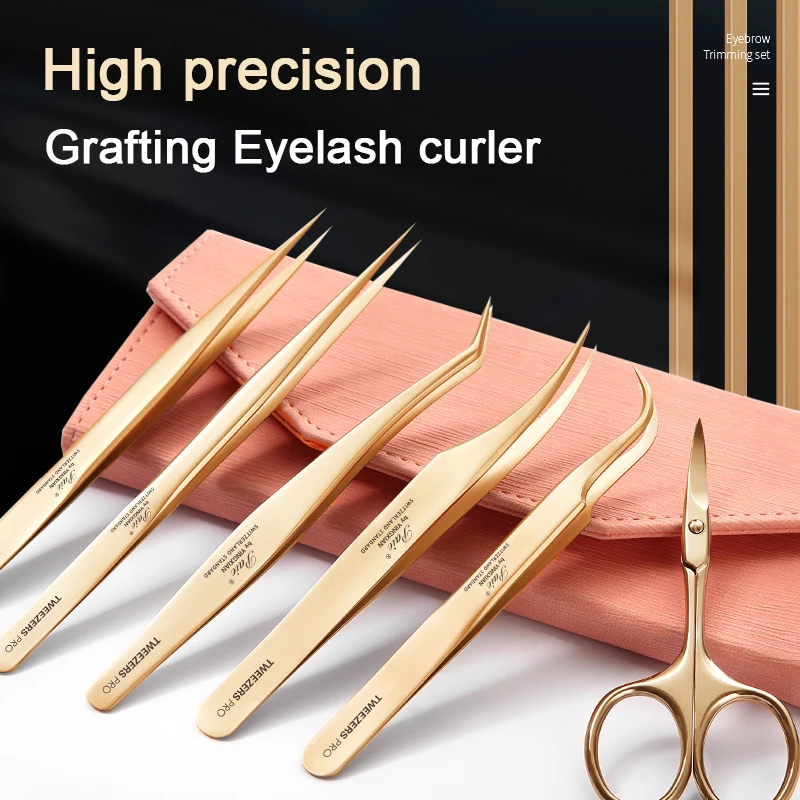 

Eyelash Tweezers High-precision Flowering False Eyelashes Planting Clip Special Tool Clip Feather Dolphin Beauty Lashes Grafting