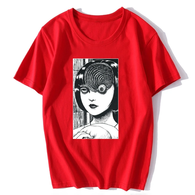 Футболка мужская удзумаки модная повседневная рубашка смешная хлопковая с