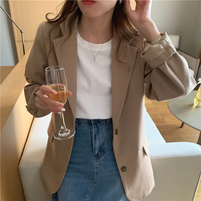 

Korean Style 2021 New Ins Internet Celebrity Candy Color Bottoming Shirt Top Summer Student Loose All-Match Short Sleeve T-shirt