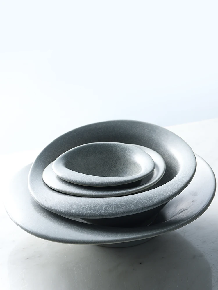 Керамическая миска для лапши большая Бытовая риса ресторана Северной Европы