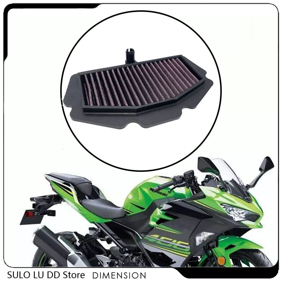 Воздухоочиститель для мотоцикла Kawasaki Ninja 400 Z400 EX400 ER400 Ninja250 запасные части