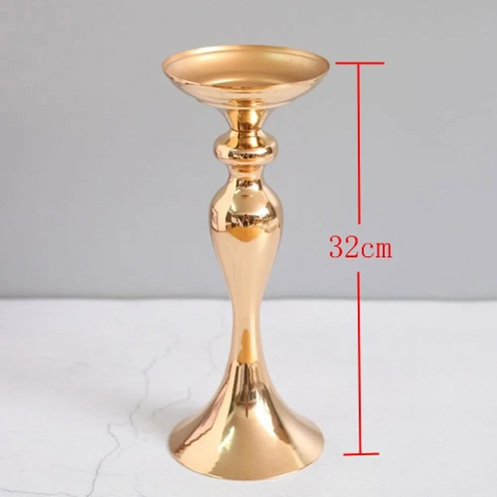 Золотые подсвечники/подставка 50 см/32 см ваза для цветов/подставка металлический