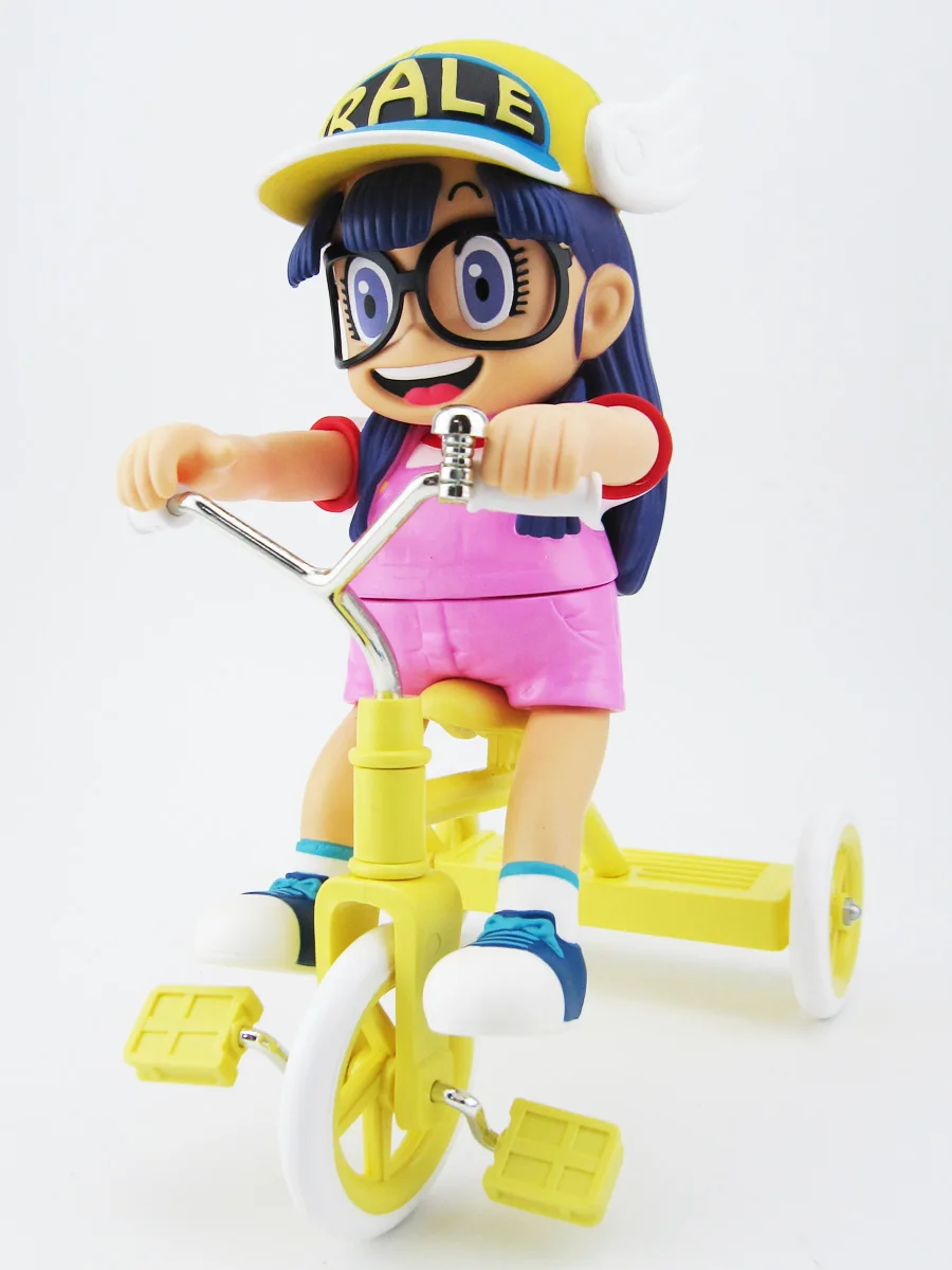 

New Classic Anime Comic Akira Toriyama Dr Slump Arale Bike Cute 25CM Figure Toys Best For Kids