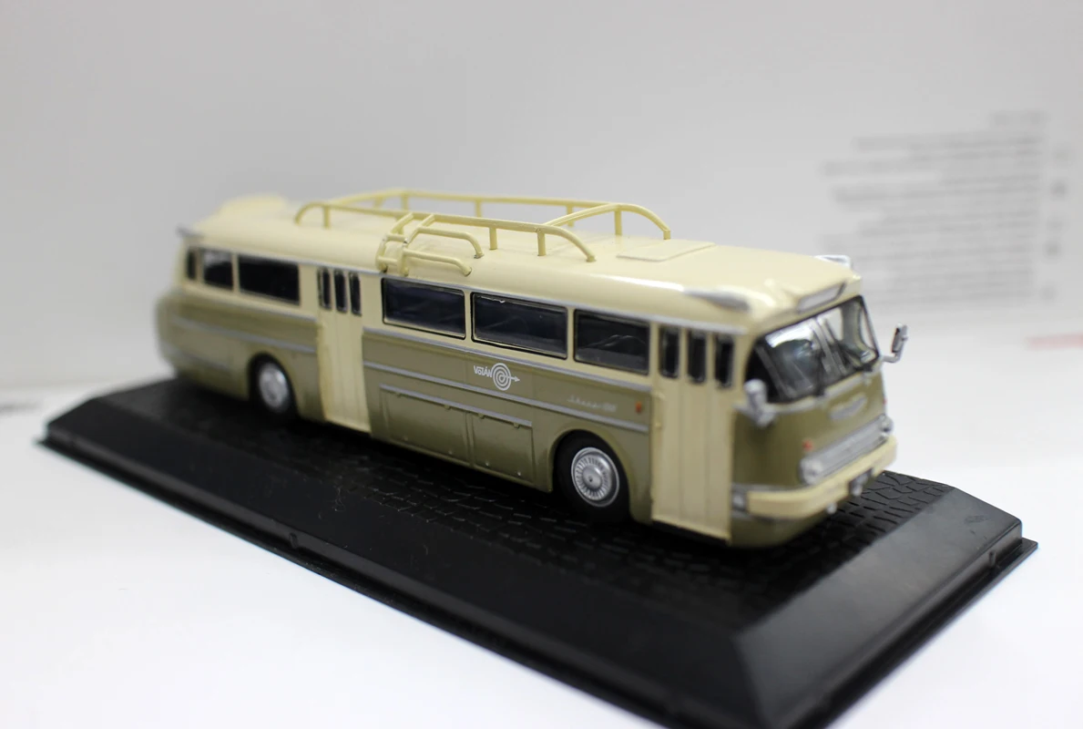 Коллекция новых выпусков Atlas 1/72 Ikarus 66 1955 модель из литых под давлением автобусов