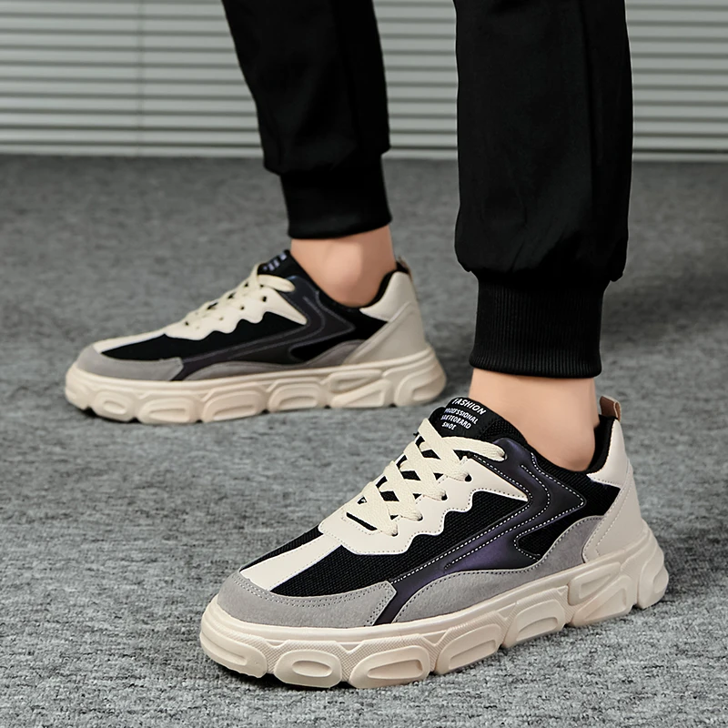 

Male Sneakers Men's Breathable Shoes Summer 2020 Men Sneakers Man Casual Cool Work For White Lightweight Fashion Mesh Red