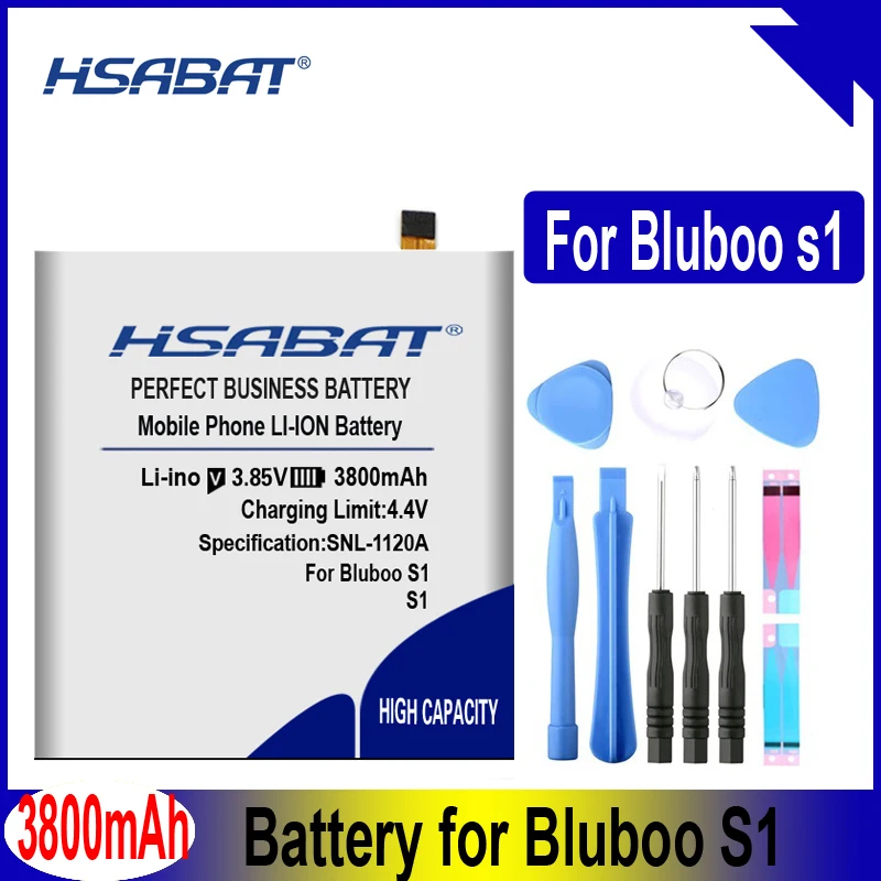 Аккумулятор HSABAT S1 3800 мАч для аккумуляторов BLUBOO S1|Аккумуляторы мобильных