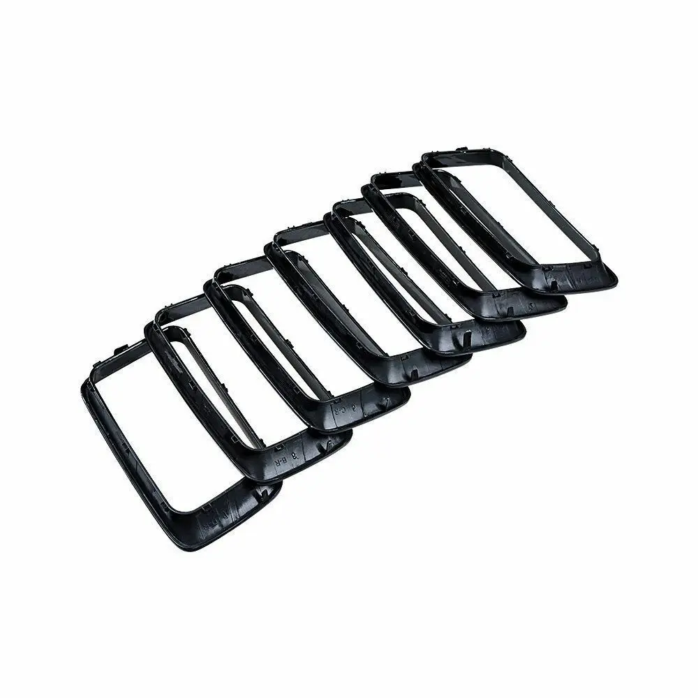 7X черная сетчатая вставка для передней решетки радиатора Jeep Grand Cherokee 2014-2016 |